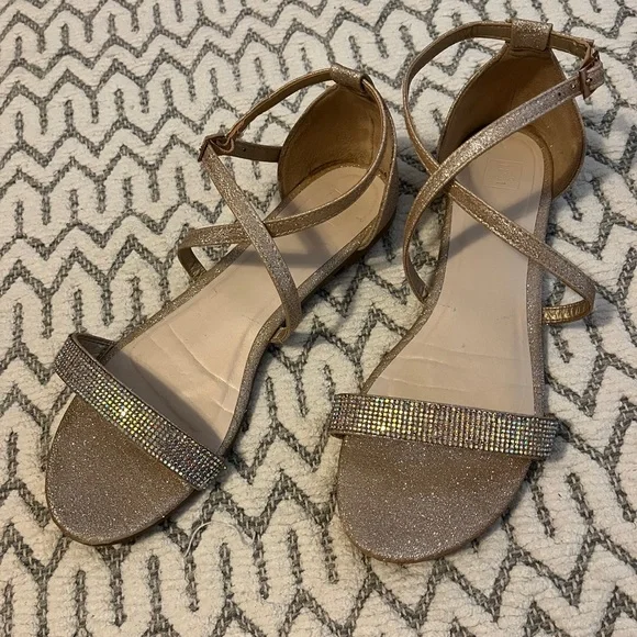 David's Bridal Shoes Davids Bridal Db Studio Metallic Criss